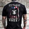 Skeleton Motorcycle Dress Vintage Men's T-Shirt Hot 3D Print Short Sleeve Shirt Super Large