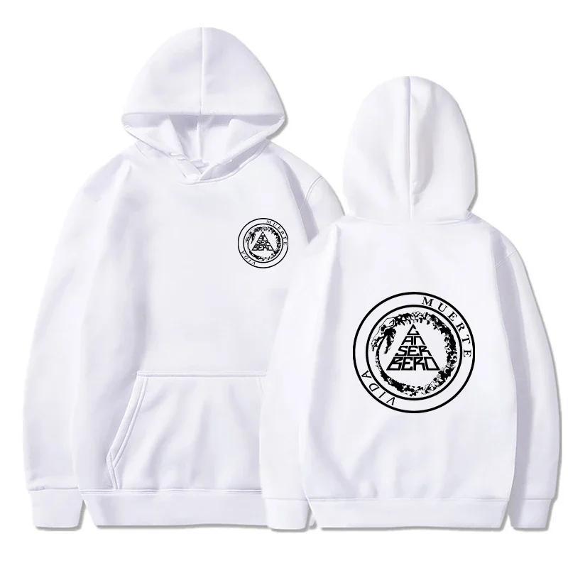 Canserbero Hoodies Women Men Long Sleeve Hooded Sweatshirts Unisex Cool Casual Streetwear Y2K Street Fashion Clothing
