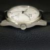 VINTAGE HMT JANATA HAND-WINDING INDIAN MENS ARABIC WHITE DIAL WATCH a440934-4 HT-a440934