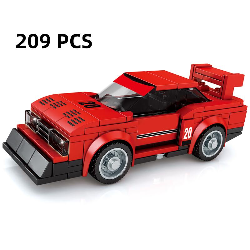 Speed MOC Racing Car SUV City Sports Model Building Blocks Bricks Rally Super Racers Christmas gift Technical Vehicles Toy