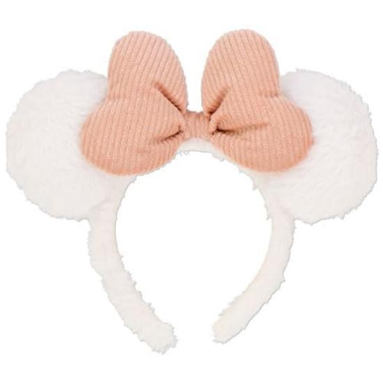 Fluffy Minnie Mouse Headband Disney Resort 40th Anniversary Dream-Go-Round