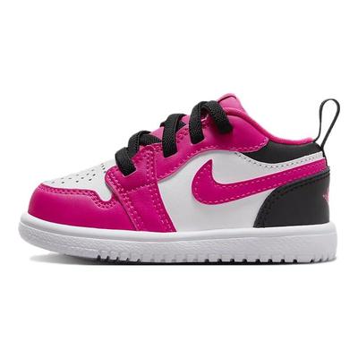 Tênis de Bebê Air 1 Low ALT TD Rosa Choque Preto Branco DZ6956-160