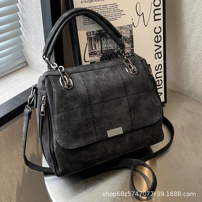 Today's Popular Bag Women's 2025 Four-season Frosted Crossbody Bag Portable Commuter Tote Bag