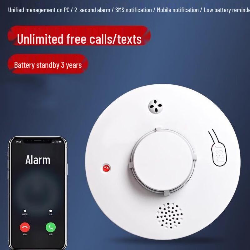 Miflame 4G IoT Wireless Smoke Detector