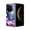 Clear Hard PC Phone Case For Honor Magic V3 Vs3 V2 VS2 Folding Transparent Flower Pattern Cover For Huawei Mate X6 X5 X3 X2 Capa