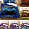 Anime Yu-Gi-Oh Gioco Carte Set Biancheria da Letto Ragazzi Ragazze Twin Queen Size Copripiumino Federa Letto Bambini Adulti Moda Tessile per la Casaextile