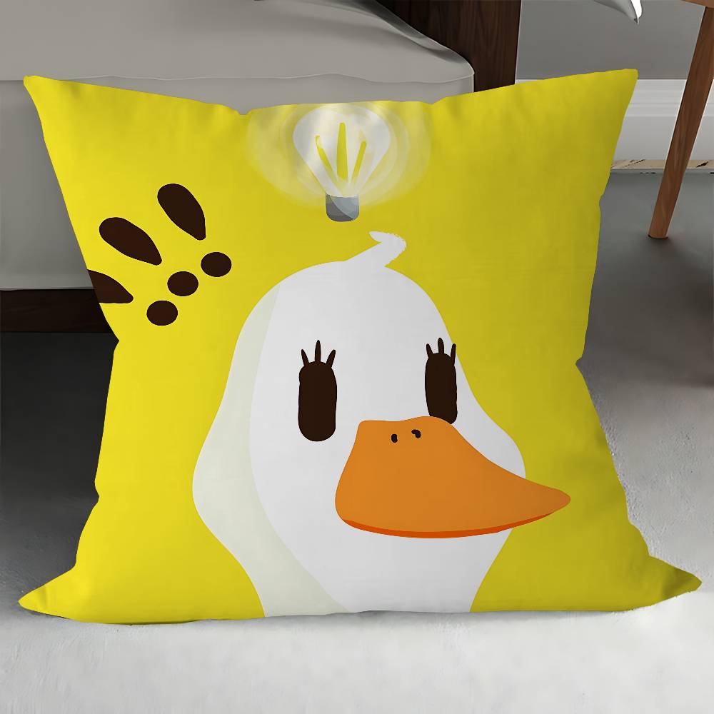 Was die Ente Druckkunst Stich Glücksdrache Kissenbezug Sofakissenbezug Heim Zimmer Dekoration Kindergeschenk
