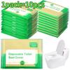 10/30/60pcs Toilet Seat Cover Disposable Travel Flushable Paper for Adults Potty Training Biodegradable Public Airplane Camping