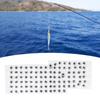 1000 Pcs Fishing Lure Eyes 3D 4mm AntiDropping Exquisite Round Simulation FishEye Accessories(Silver )