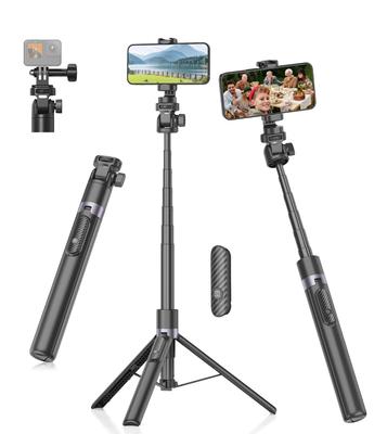 Johenwo Smartphone Selfie Integrated Selfie Long Tabletop Remote Control Smartphone Cold Compatible with Cameras Tripod, Stick, 172cm, Storage, Stick,