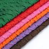 100cm*137cm Colorful PU Leather Waterproof Quilt Fabric Embossed Polyester Cotton Fabric for Clothing Leather Bag