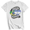 Brasilianische Nicaraguanische Herzen Brasilien Nicaragua Flaggen T-Shirt