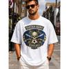 Casual Style Men'S T-Shirt Tartan Army Scotland Football Skull Design Summer Streetwear Gift for Him Loose Fit Round Neck Fashion New Arrival