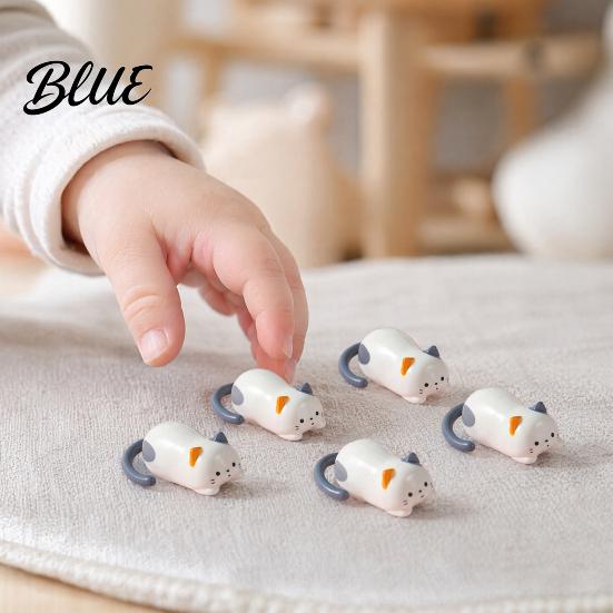 Children Cat Toy 1/3Pcs Wind-up Rolling Toy Stress Anxiety Relief Kitten for Interactive Desk Decoration Clockwork Animal Kids Adults Mini