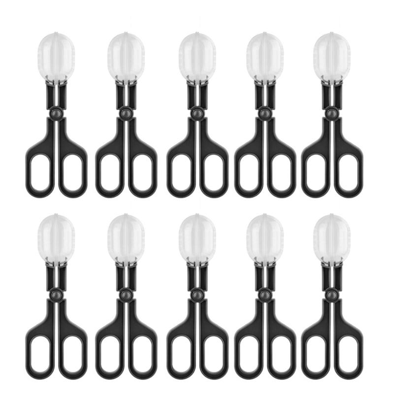 10lots Large Spiders Insect Catcher Tweezer Clamp Tongs Children Educational Toy for Various Pet Households