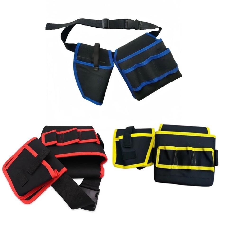 360 Rotating Electrician Tool Bag Adjustable Tools Storage Bag Waist Belt Pouch Electrician