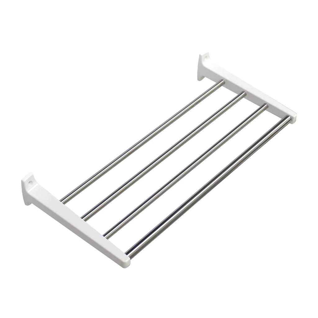 Shimizu NEW HIKARI SH-AC30TS Towel Rack, White, 400mm