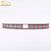 2019 Inspire Rear Bumper Bright Strip & Tailgate Protection Pedal - Stainless Steel Patch