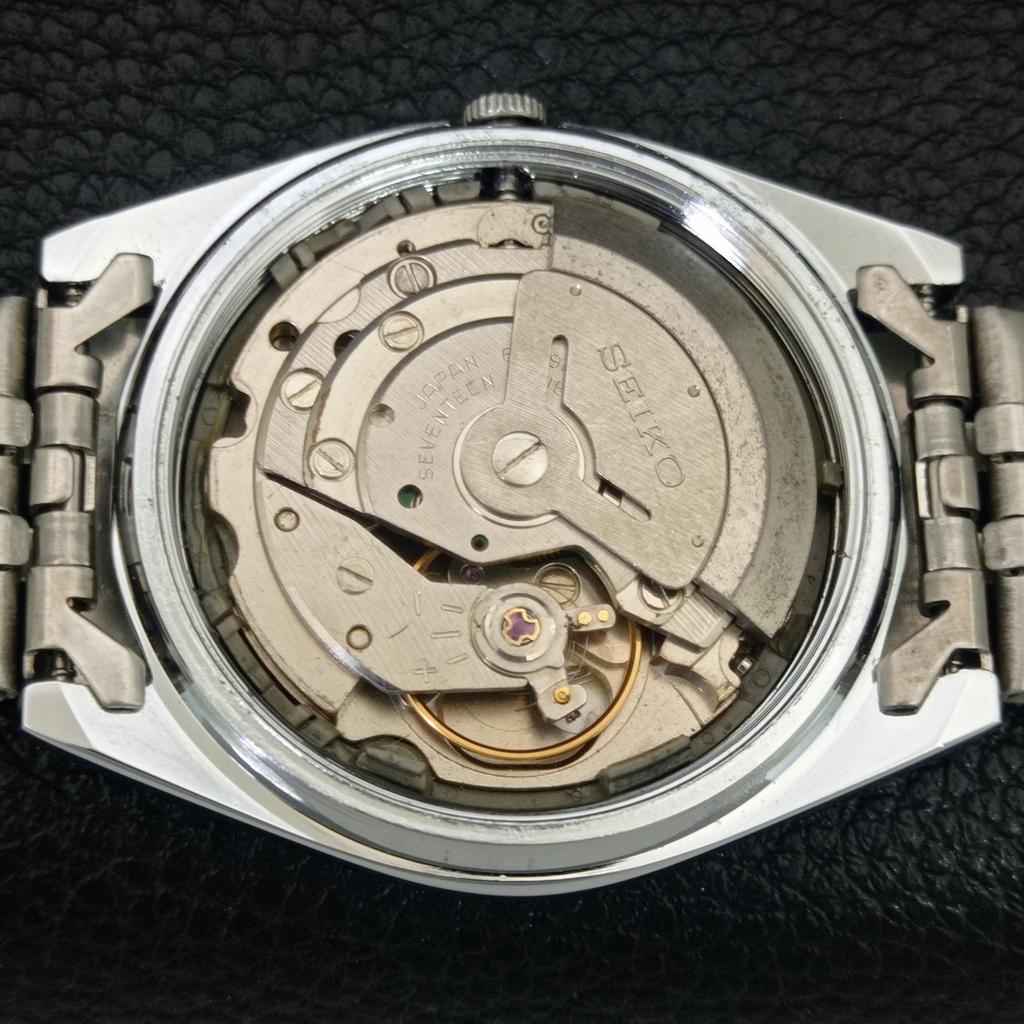 REFURBISHED SEIKO 5 AUTOMATIC 6309A JAPAN MENS VINTAGE GOLDEN WATCH a442141-4