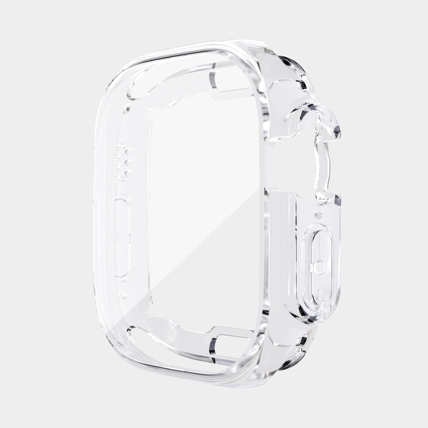 

Case for Apple Watch Ultra 3 2 49mm Screen Protector Soft TPU Anti-Scratch Shockproof Shell Protective Cover iWatch Series Ultra 49mm чистый