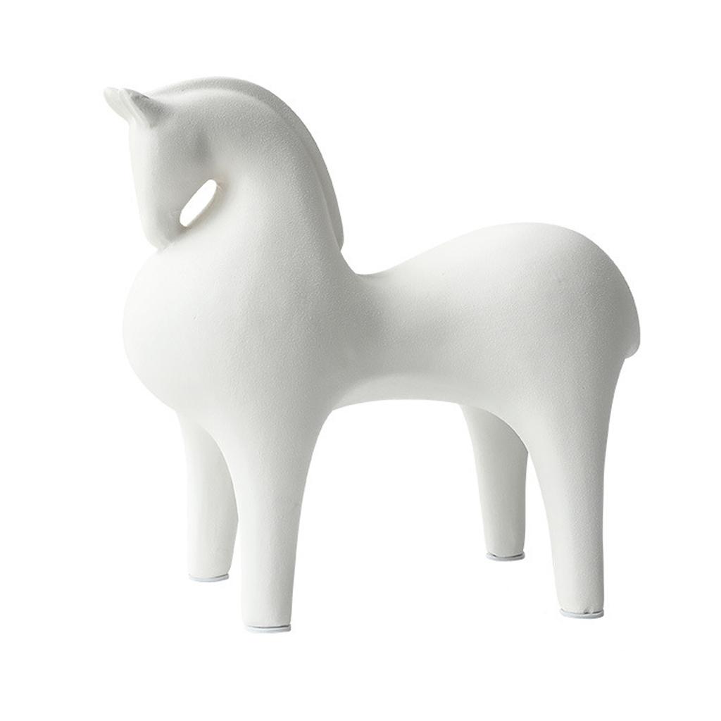 Horse Figurine Home Decor Home Office Table Top Showpiece Horse Decoration For Office Tabletop Bookshelf Decorative Objects