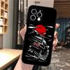 Japan JDM Sports Cars Phone Case For Iphone 17 Pro Max Air 16 15 14 13 Pro Max 15 16 Pro 15Plus