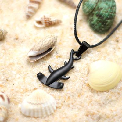 Unique Marine Animals Necklace Men Turtle Shark Manta Tail 24 Inches Long Pendant Collar Joias Surfing Beach Leisure Homme Neck