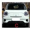 For Leapmotor T03 Novelty Funny Joke Creative Mustache Car Exterior Front Bumper Vinyl Decal Waterproof Scratch Cover Sticker