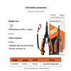 Samba Multifunctional Fishing Pliers: Split Ring Opener, Long Nose Hook Remover, Fish Gripper