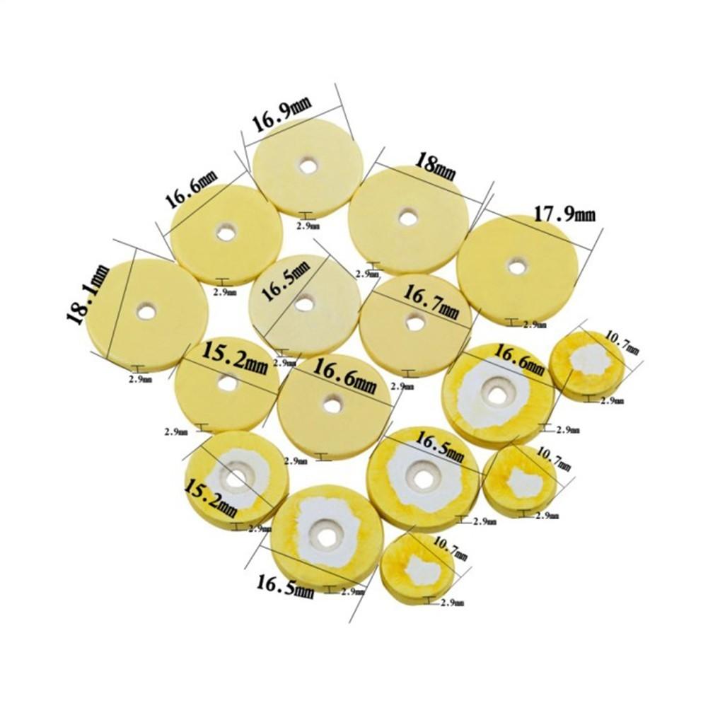 Žlutá flétnová kožená podložka Různé velikosti Vysoká kvalita