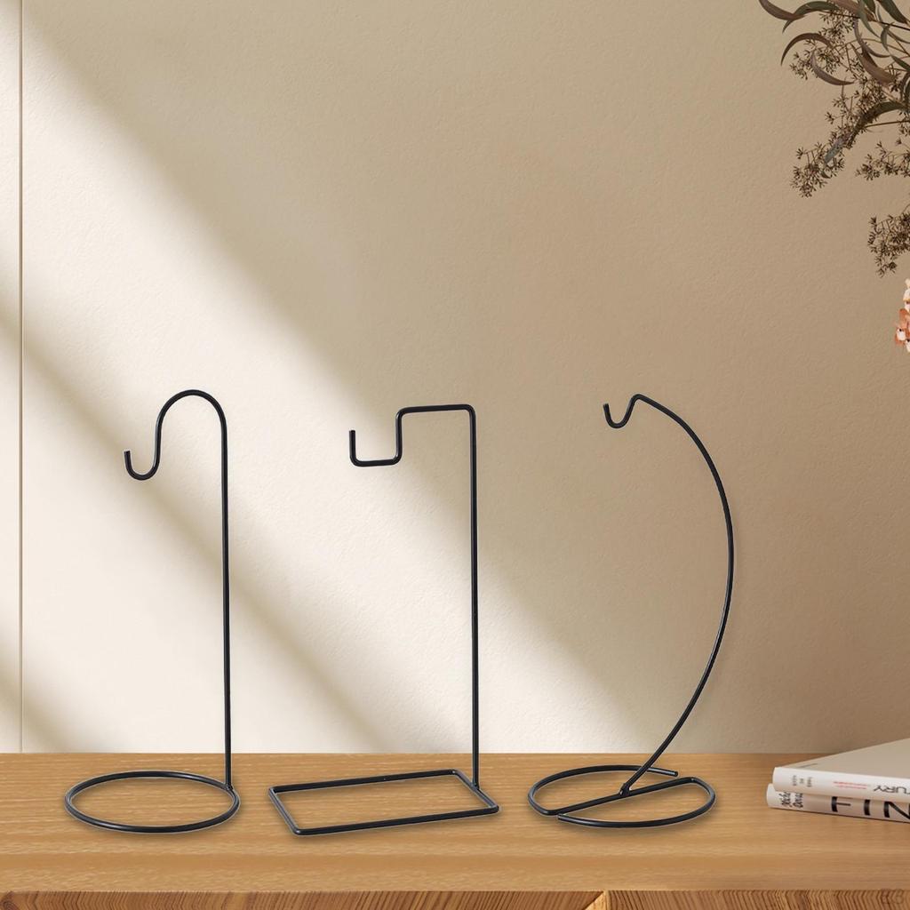 Hanging Wind Chime Holder with Stable Base, Calligraphy Pen for Pendants, Indoor