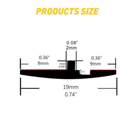 3m T Shape Sunroof Rubber Seal Strip Trim Seal for Car SUV Windshield & sunroof
