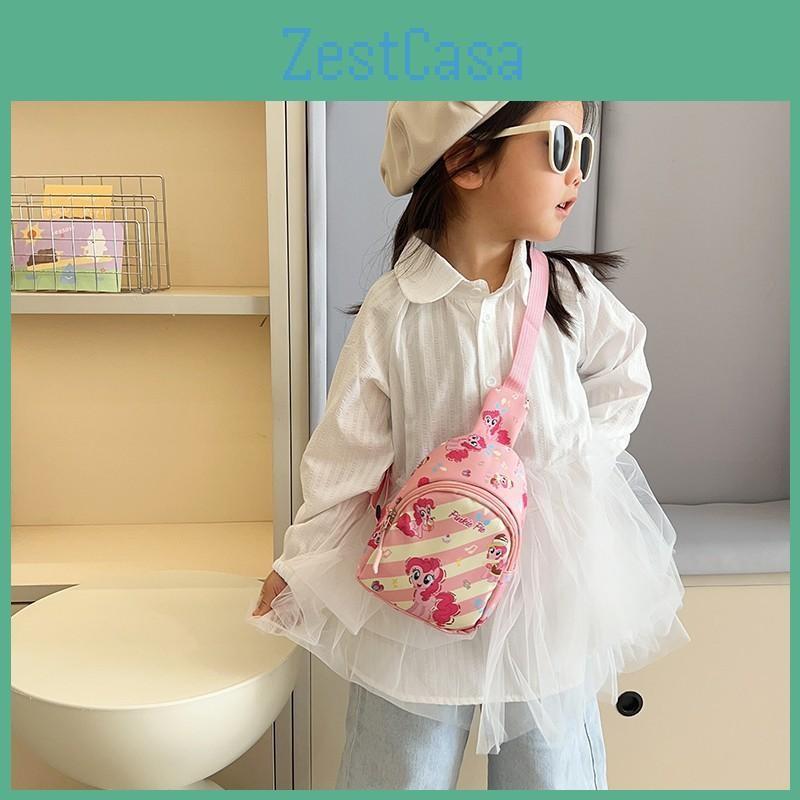 Stylish Cartoon New Chest Bag For Kids Lightweight Fashionable Ins Backpack For Boys And Girls