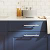 VidaXL Cabinet Handles 20 Pcs, Door Handles with Screws, Drawer Handles for Cupboards Buffets Lockers Crates, 3203589