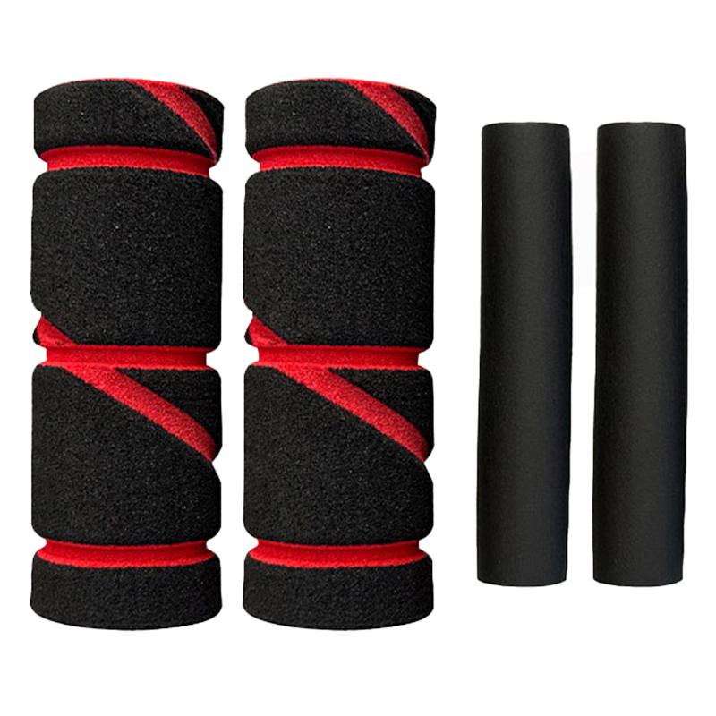 SEAMETAL Чехол на руль мотоцикла Дышащие губчатые чехлы Защитный чехол Электровелосипед Руль Тормоз Набор чехлов Аксессуары чёрный