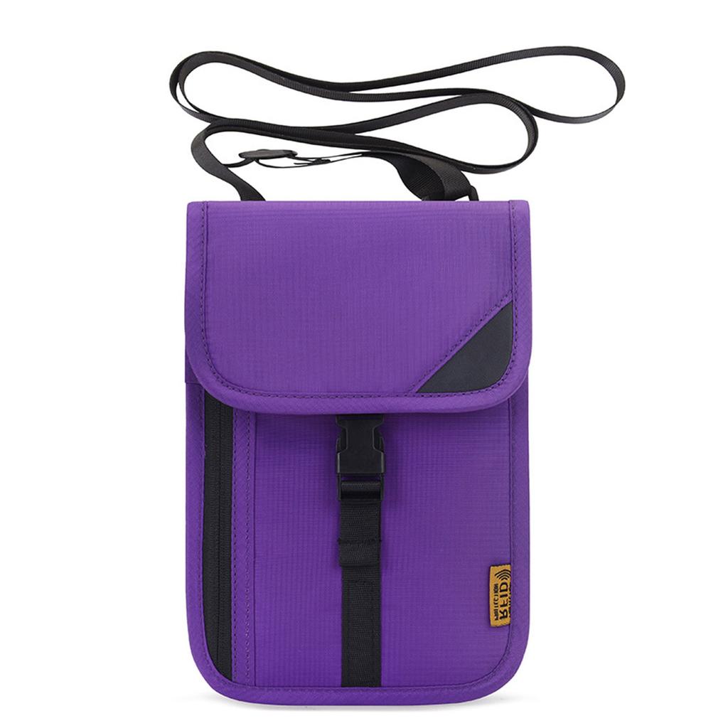 Portable Travel Wallet Securely Holds Tickets and Cash Phone Pouch Shoulder Bag Must Have for Women and Men