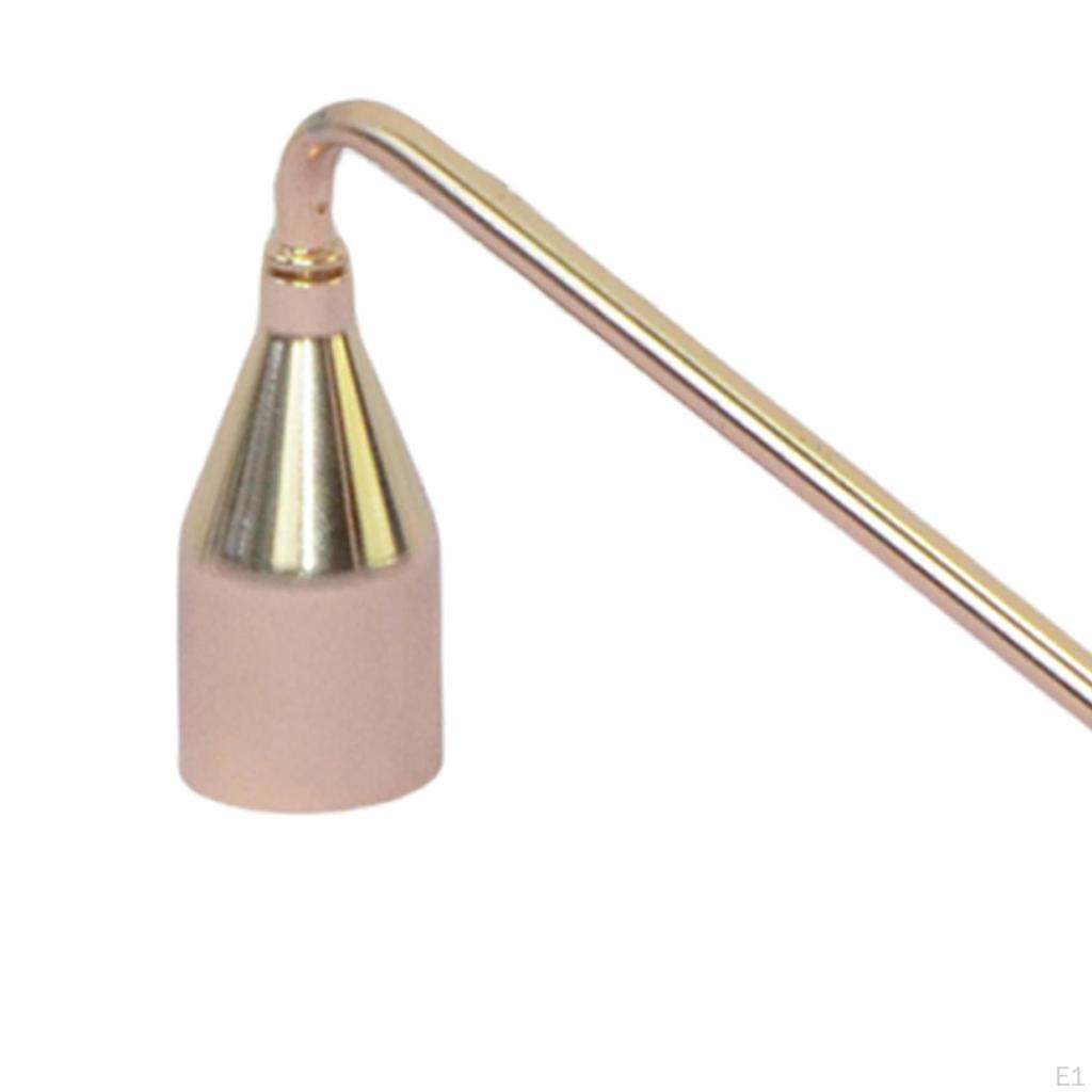 23 Cm Metal Candle with Non-slip Handle for Enthusiasts