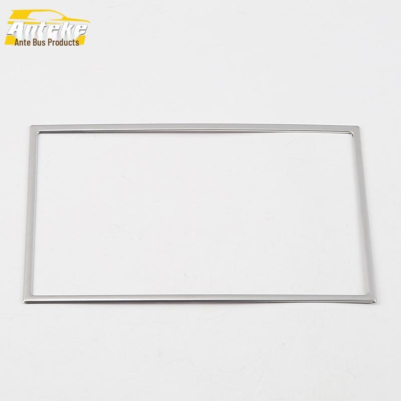 18 H4 Nerezový dekorativní rámeček pro navigační panel středové konzoly