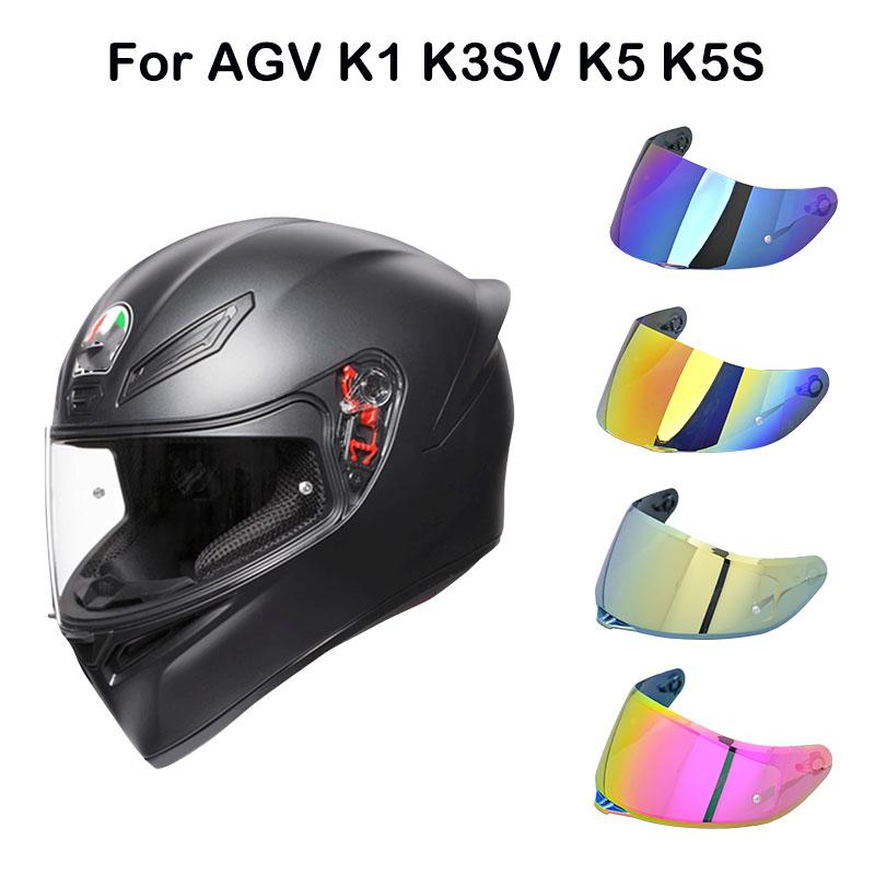 Helmet Lens for AGV K5 K5S K3SV K1 Compact ST Motorcycle Helmet Visor Windshield Shield Motorbike Accessories Glasses CascoSpeed Sensors 6