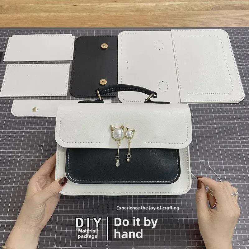 2022 Trendy DIY Hand-Woven Messenger Bag - Handmade Gift for Women