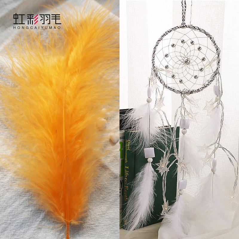 50Pcs Fluffy Turkey Marabou Feather 10-15Cm Turkey Feathers Decoration Accessories For Jewelry Clothes Wedding Plumes DIY Crafts