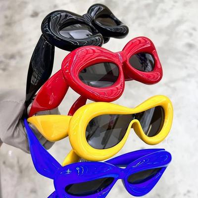 New Women Fashion Cat Eye Sunglasses Cute Candy Color Women'S Sun Glasses Funny Trend Party Eyewear  Spice Girls