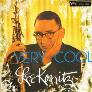 

CD LEE KONITZ - Very Cool POCJ1933 Verve Records 1990 Japan Jazz Used