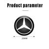 20mm Car Key Emblem Control Keychain Sticker Decoration Accessory For Mercedes Benz AMG W204 W205 W211 W212 W213 W176 GLA CLA