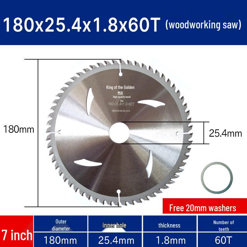 10-Inch Wood and Marble Diamond Saw Blade for Circular Saws