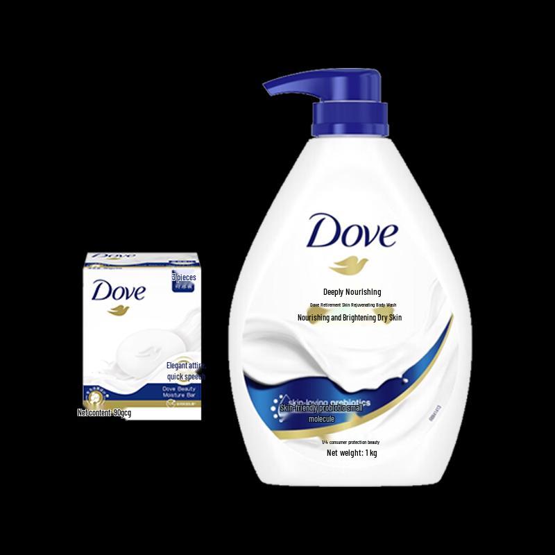

Dove Deeply Nourishing Shower Gel & Beauty Cream Bar Set