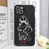 Funny Cartoon Pet Cute Dog Paw Print Phone Case for IPhone 16 15 13 11 12 14 Pro Max Mini XS MAX X XR 7 8 14 Plus SE2 Soft Cover