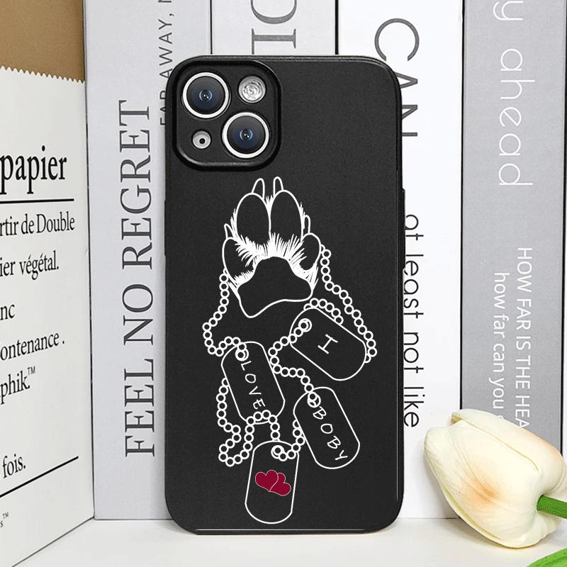Funny Cartoon Pet Cute Dog Paw Print Phone Case for IPhone 16 15 13 11 12 14 Pro Max Mini XS MAX X XR 7 8 14 Plus SE2 Soft Cover