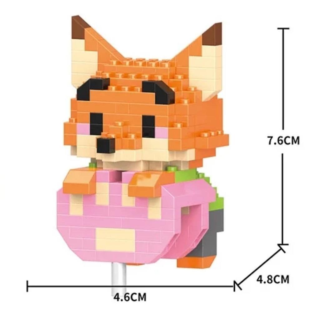Disney Anime Princess Building Blocks Stitch Mickey Mouse mini Action toy Figures Blocks Toys Bricks Assemble Toys Kids Gifts