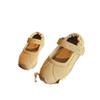 Children's Shoes 2025 Spring Women's Models Medium and Small Children's Round Head Single Shoes Burst Fashion Flat Shoes Versatile Retro Korean Vers